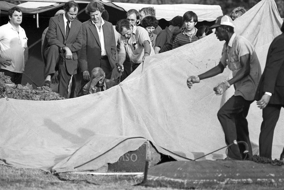 The day they dug up Lee Harvey Oswald in Fort Worth: 1981 photos seen for first time.