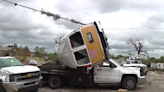 Crews continue to clean up after deadly tornado hits Sulphur