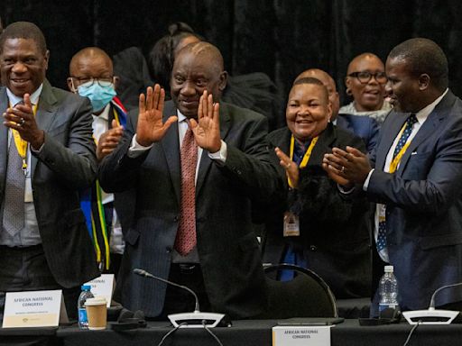 South Africa's President Ramaphosa is reelected for second term after a dramatic late coalition deal