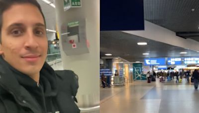 Un joven argentino que viajó a Bélgica quedó impactado con lo que encontró en la estación de tren de Bruselas