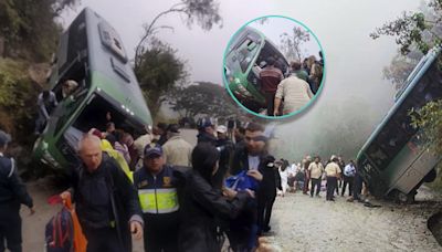 Accidente en Machu Picchu: bus lleno de turistas cae a abismo en carretera Hiram Bingham