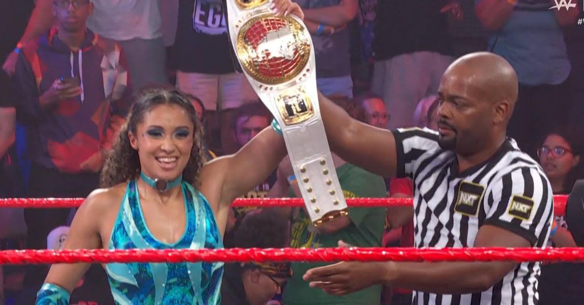 WWE's Kelani Jordan Retains NXT Women's North American Title at Great American Bash