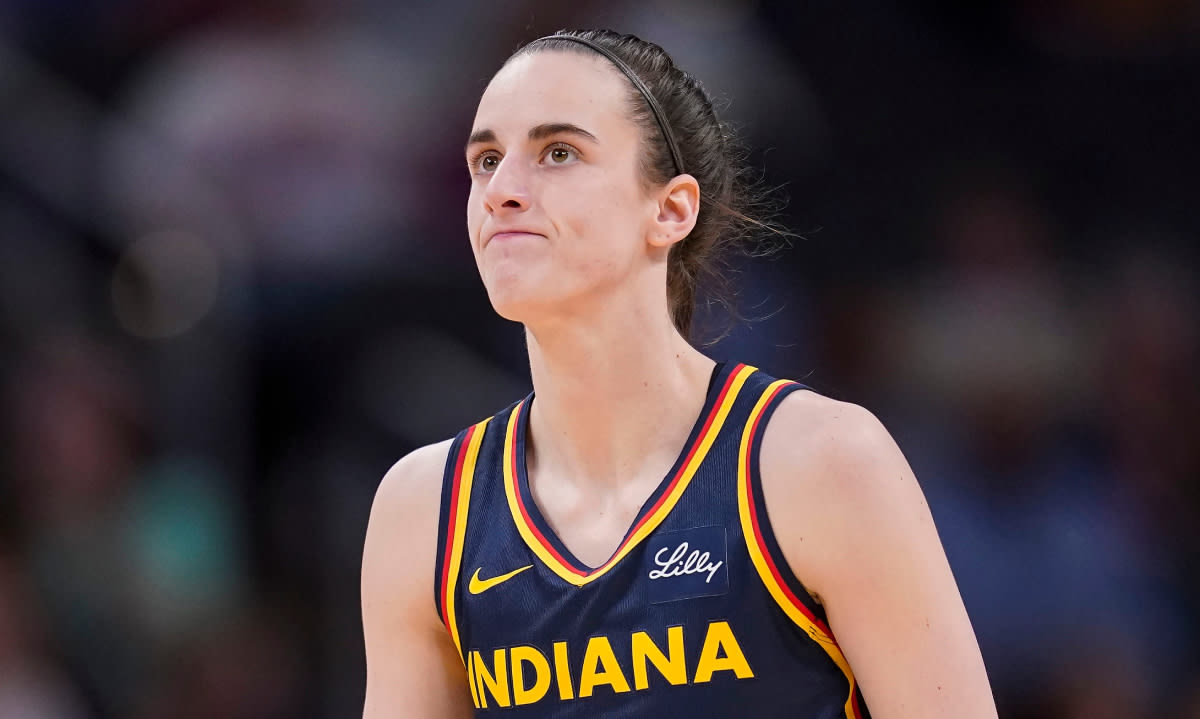 Caitlin Clark's Parents Have Viral Reaction To Ref's Call In WNBA Debut