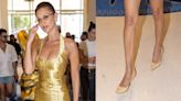Bella Hadid Brightens Up in Yellow Chanel Kitten Heels During Cannes Film Festival