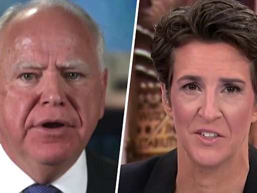 Maddow Blog | 'She put a bully in his place': Gov. Tim Walz celebrates Kamala Harris debate performance