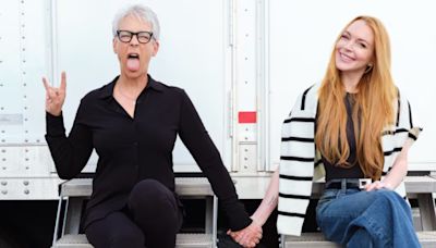 Lindsay Lohan y Jamie Lee Curtis vuelven al set en 'Freaky Friday 2'