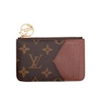 Louis Vuitton LV 路易威登 M81880 Romy 卡片名片拉鍊零錢包(棕色)