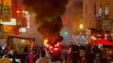 Multitud incendia coche autónomo de Waymo en San Francisco