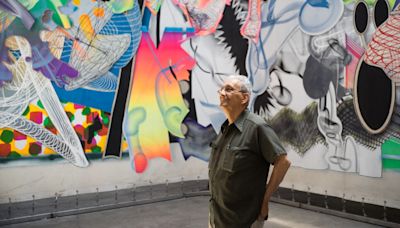 Frank Stella Went From Bauhaus to Fun House