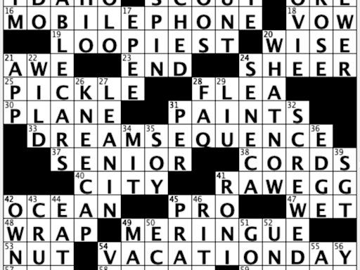 Off the Grid: Sally breaks down USA TODAY's daily crossword puzzle, Starter Home