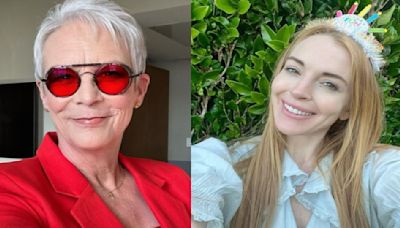 ...Jamie Lee Curtis Reveals Freakier Friday Co-Star Lindsay Lohan Is Embracing 'Mom Mode' With Son Luai: 'Hard...