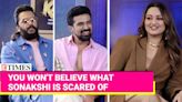 What Is Sonakshi Sinha Most Scared Of? Kakuda Stars Riteish Deshmukh, Saqib Saleem's Most Funniest Answers On ETimes Rapid...