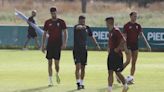 El primer ensayo del Córdoba CF de Segunda