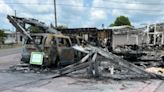 Community comes together after fire guts mobile home