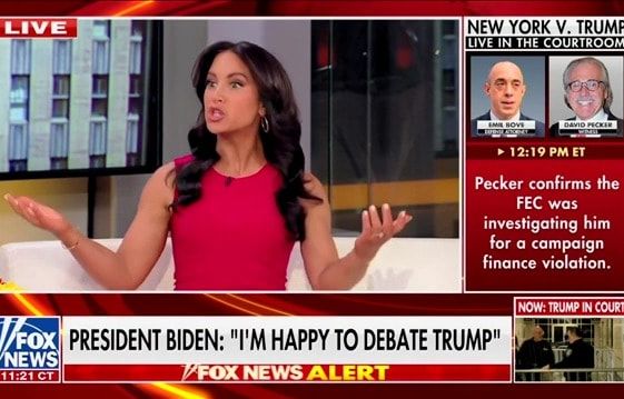 Fox News Host Worries Biden Will ‘Nancy Kerrigan’ Trump at Debate