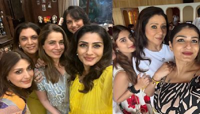 Raveena Tandon drops PICS with her ‘friends and family’ from Europe vacations ft. Rasha Thadani, Sonali Bendre, Neelam Kothari