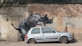 Banksy unveils yet another mystery animal mural