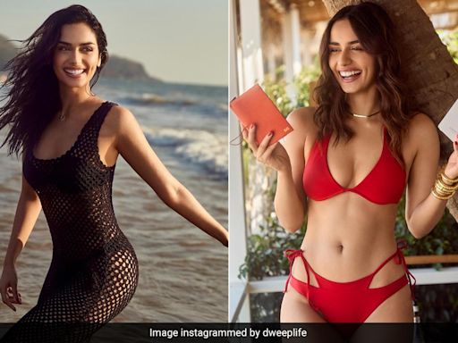 Manushi Chhillar's Solid Coloured Swimwear Collection From Dweep Is Everything Your Next Beach Holiday Needs