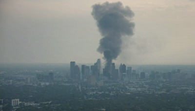 Large fire burning in San Gabriel Valley causes air quality concerns heading into weekend