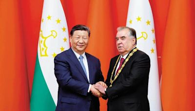 ﻿對塔吉克斯坦進行國事訪問 向總統拉赫蒙頒授「友誼勳章」 習近平：堅定推進中塔友好互利合作