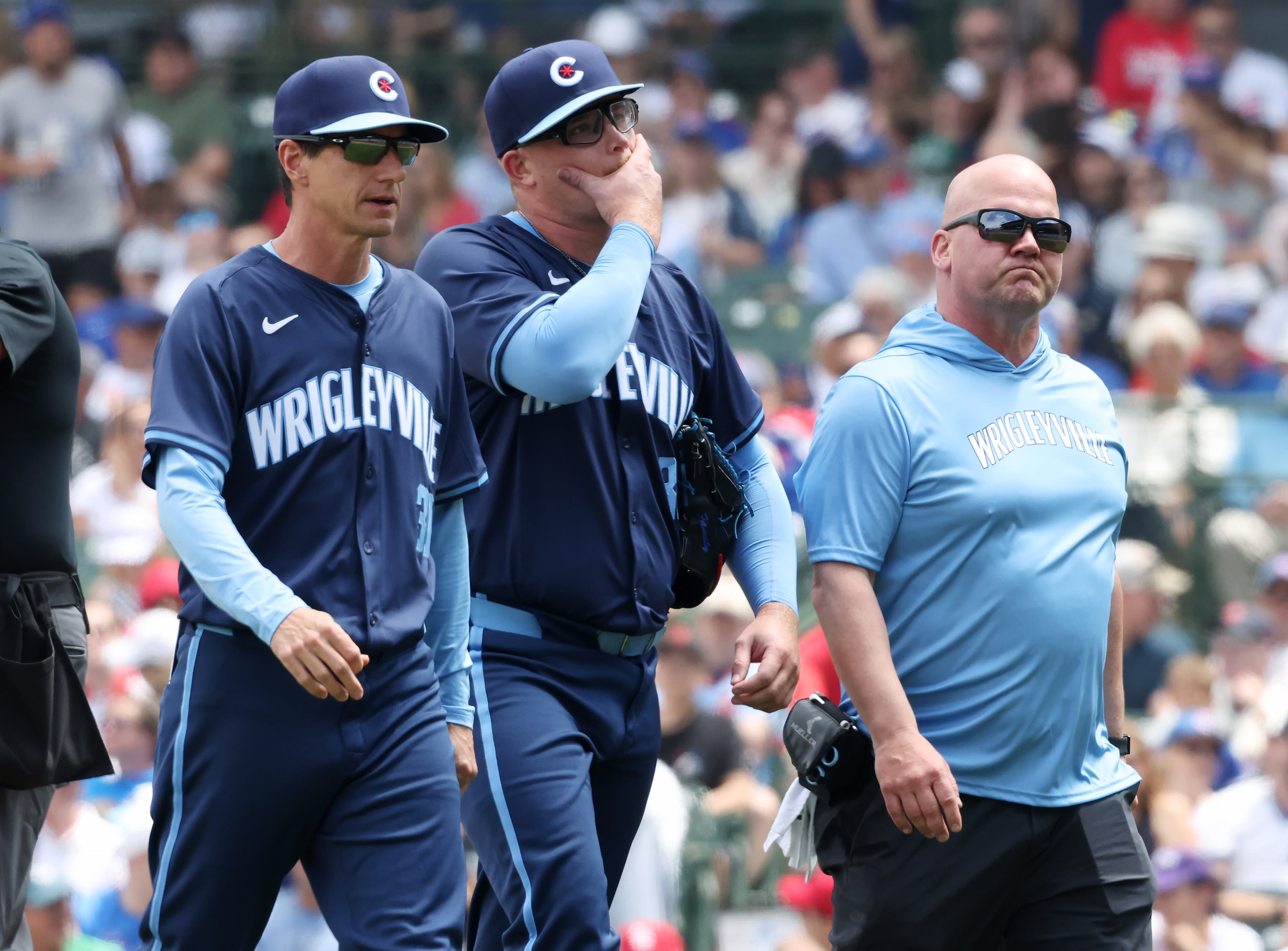 Column: Chicago Cubs lose starter Jordan Wicks to injury, then fall to St. Louis Cardinals 3-0 for 18th defeat in 26 games