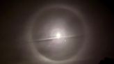 'Unbelievable' moon 'halo' delights onlookers in UK