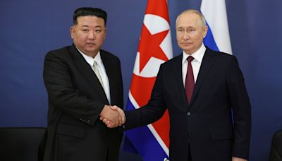 Putin arrives in North Korea, vowing to fight US-led sanctions