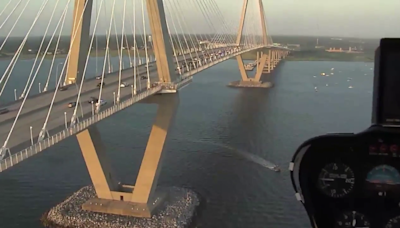 Adrift vessel causes major South Carolina bridge to temporarily close in all directions