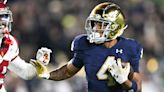 Former Notre Dame receiver Chris Tyree returns for commencement