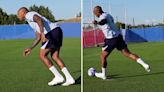 Fans say Thierry Henry 'better than Mbappe even now' as he shows off trickshot