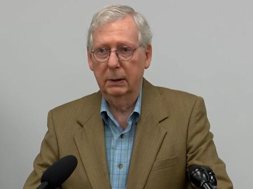 Sen. McConnell says he does not know who will win the presidential race in November