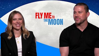 Channing Tatum Says It Was 'Beautiful' Watching Scarlett Johansson & Colin Jost Act In 'Fly Me To The Moon'