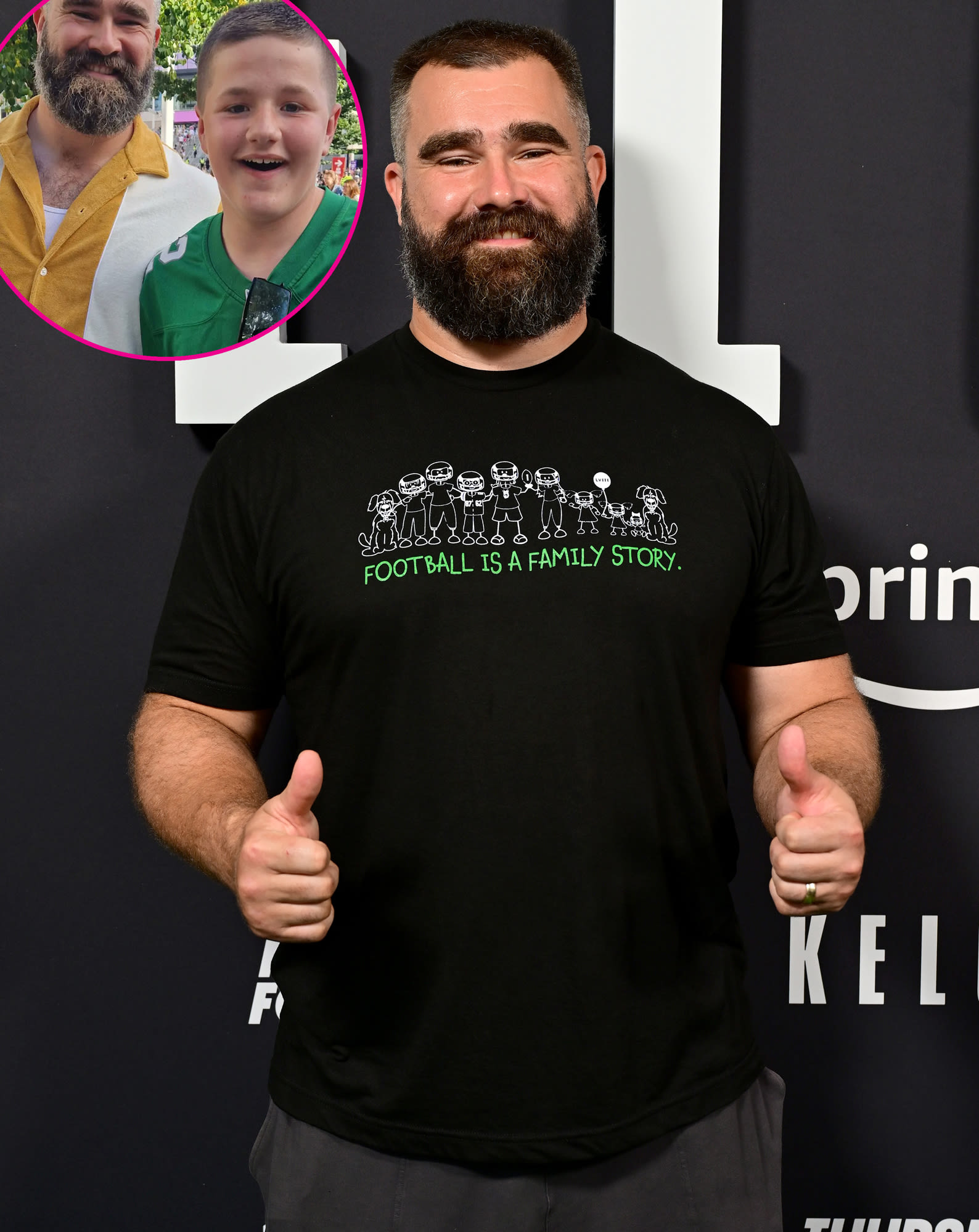 Jason Kelce Gave a Philadelphia Eagles Fan the Ultimate Surprise While Attending London ‘Eras Tour’