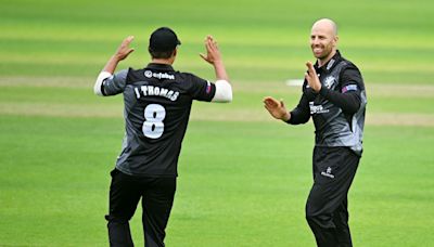 Jack Leach's career best figures spin Somerset to win at Durham