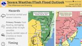 Thunderstorms trigger flash flood warnings in 4 North Jersey counties, warnings for entire state