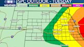 Severe thunderstorms continue Tuesday