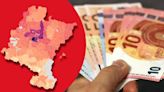 Busca el salario medio bruto de tu pueblo en Navarra: la tabla y el mapa