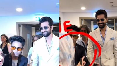 Vicky Kaushal Can’t Stop Smiling After A Female Fan Says ‘Husan Tera Tauba Tauba’; Watch Viral Video - News18