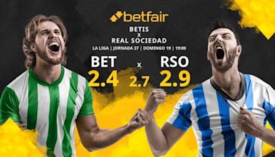 Real Betis Balompié vs. Real Sociedad: horario, TV, estadísticas, clasificación y pronósticos