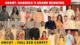 Red Carpet event featuring Anant Ambani & Radhika Merchant, attended by SRK, Salman, Priyanka & Katrina