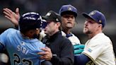 Rays and Brewers get into wild brawl, with Uribe and Siri in the middle of it