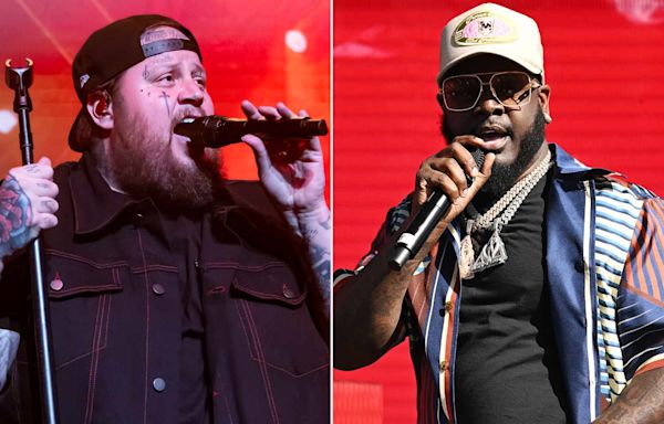 Jelly Roll Performs 'Should've Been a Cowboy' with T-Pain in Tribute to Late Toby Keith at 2024 Stagecoach