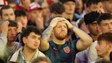 'We came up against a better team': Gutted England fans stream out of bars and fan zones after Euro 2024 defeat