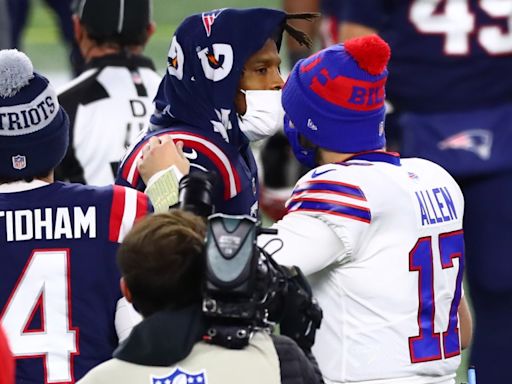 Cam Newton gives candid Josh Allen praise: '(Expletive) threw it 80 yards'