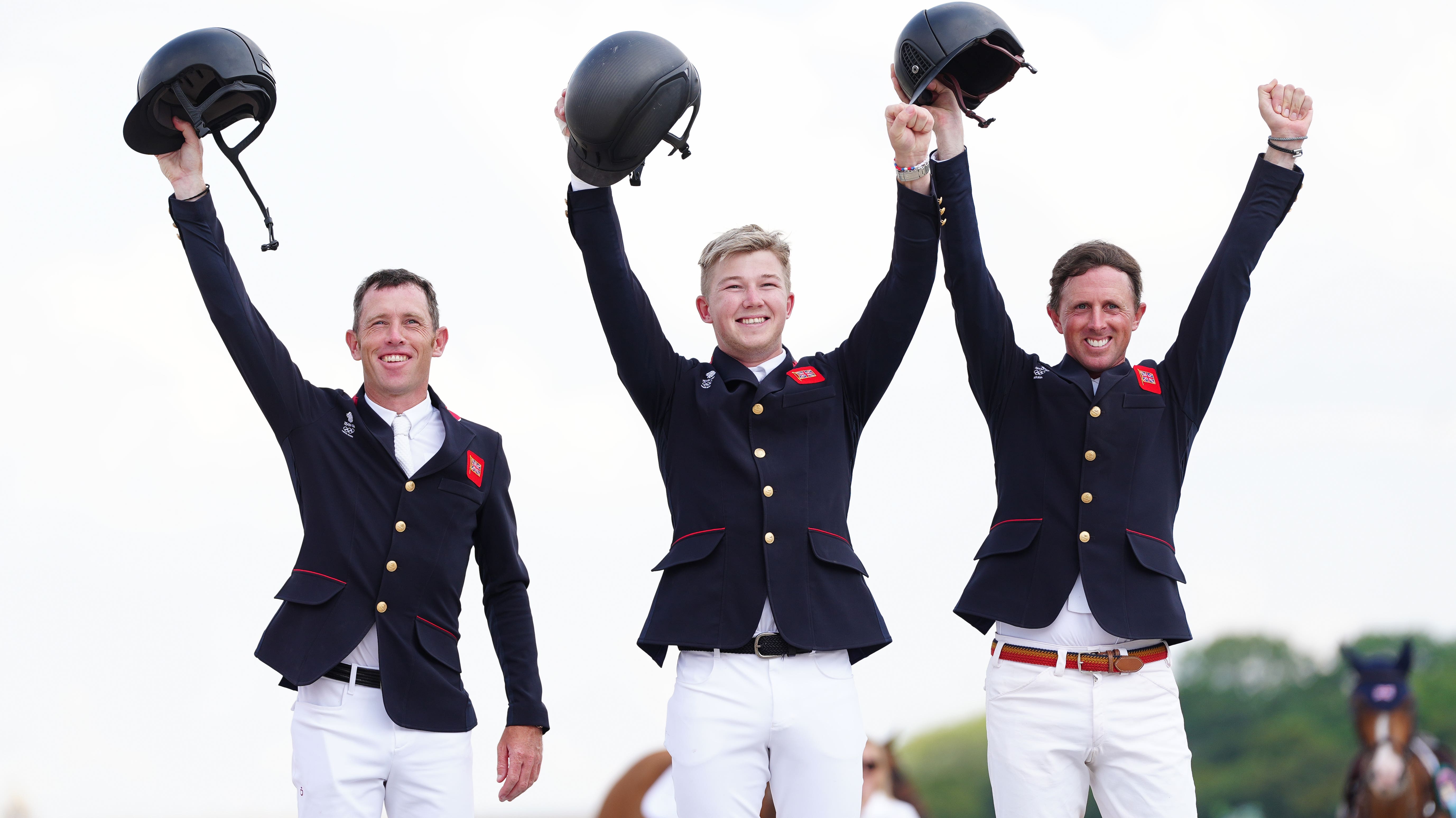 Scott Brash, Harry Charles and Ben Maher win jumping team gold for Great Britain