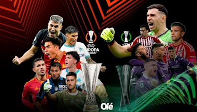 Jueves de Europa League y Conference League: los argentinos que quieren ser finalistas