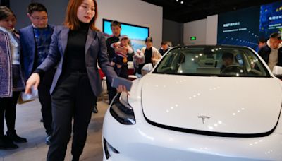 Tesla's EV lead in China shrinks as BYD growth continues