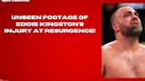 Unseen Footage of Eddie Kingston's Injury at Resurgence! #EddieKingston #WrestlingInjury #Resurgence