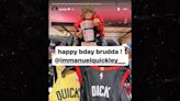 Gradey Dick Celebrates Teammate's Birthday With Hilarious Social Media Post