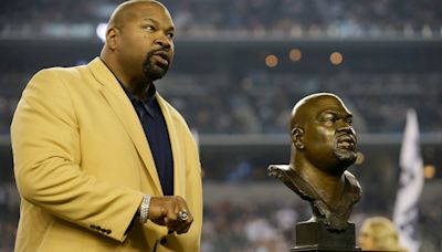 Larry Allen, a Hall of Fame offensive lineman for the Dallas Cowboys, dies suddenly at 52